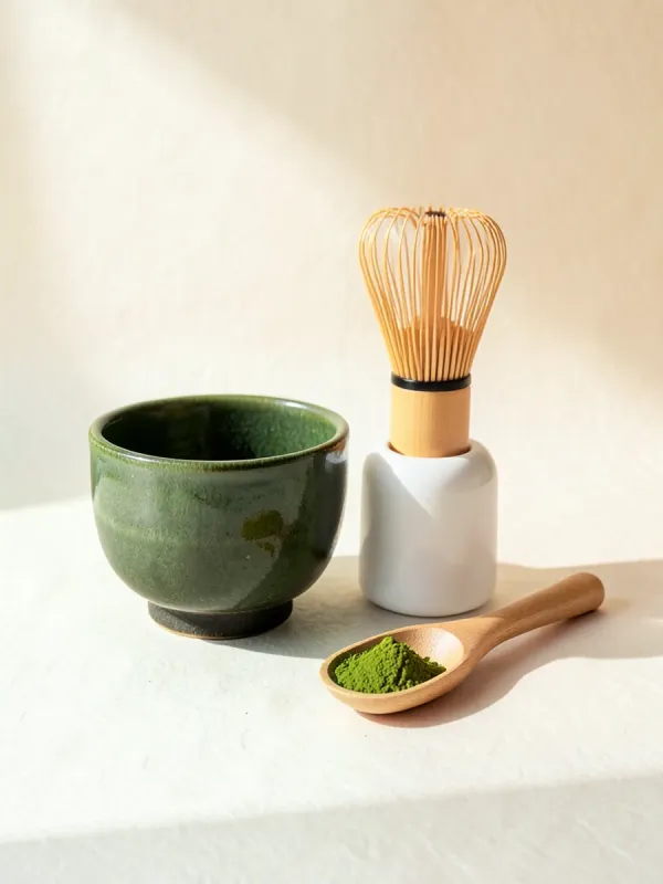 Product Matcha Set — Bowl, Whisk and Scoop Image