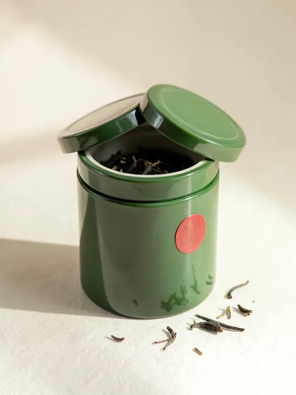 Product Jade Lacquer Tea Caddy, 250 g Image